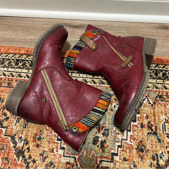 Rieker Amy fleece-lined zip boots // EU 41 - Picture 3 of 9